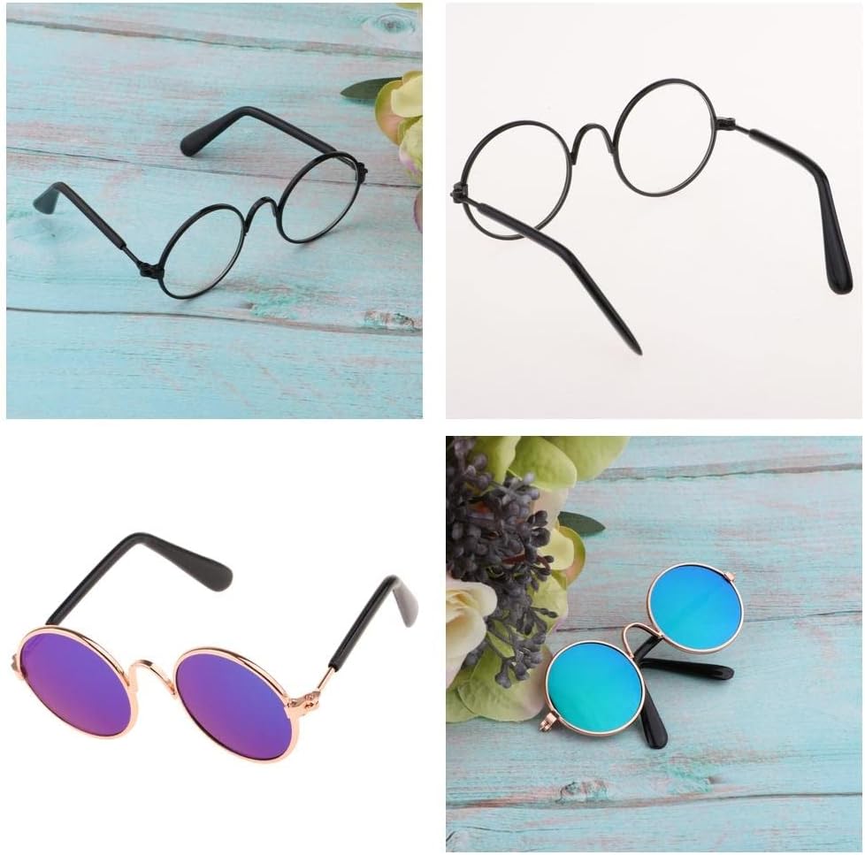 Licca リカちゃん 1 6ドール用 サングラス 眼鏡 めがね 黒 半透明 スクエア 送料無料