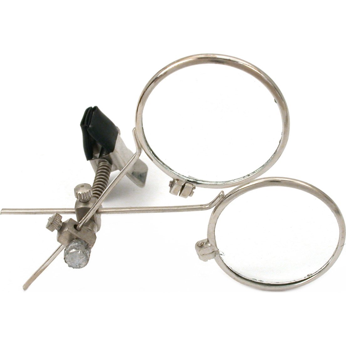 3.3X Double Loupe Glass Clip On Eyeglass Cheap Tools