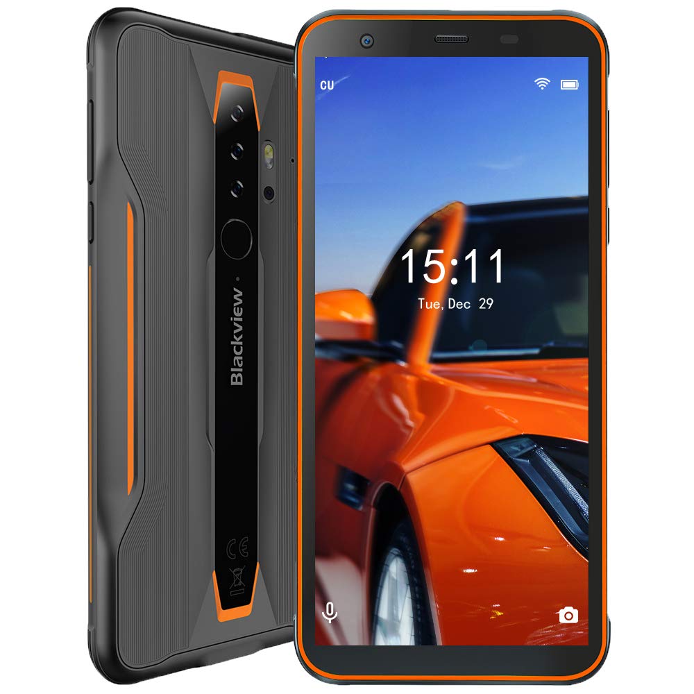 Amazon | BV6300頑丈なスマートフォン4GデュアルSIM電話、3GB RAM 32GB
