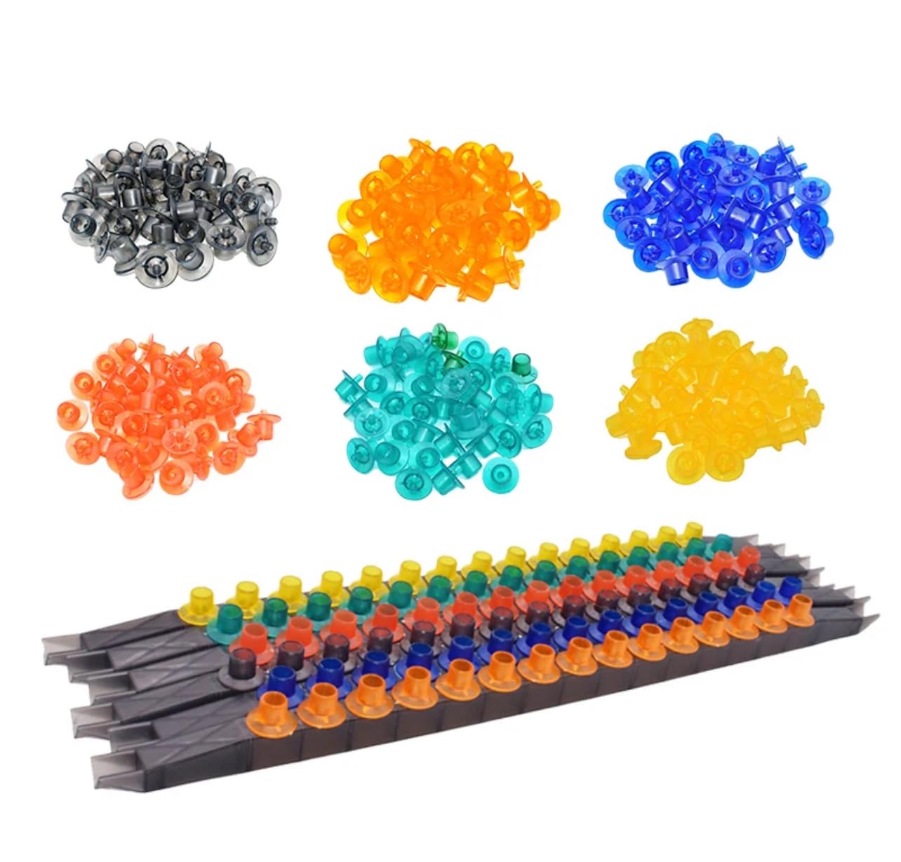 Queen Bee Rearing Frame Plastic Cell Holder Colorful Durable Beekeeping Tools