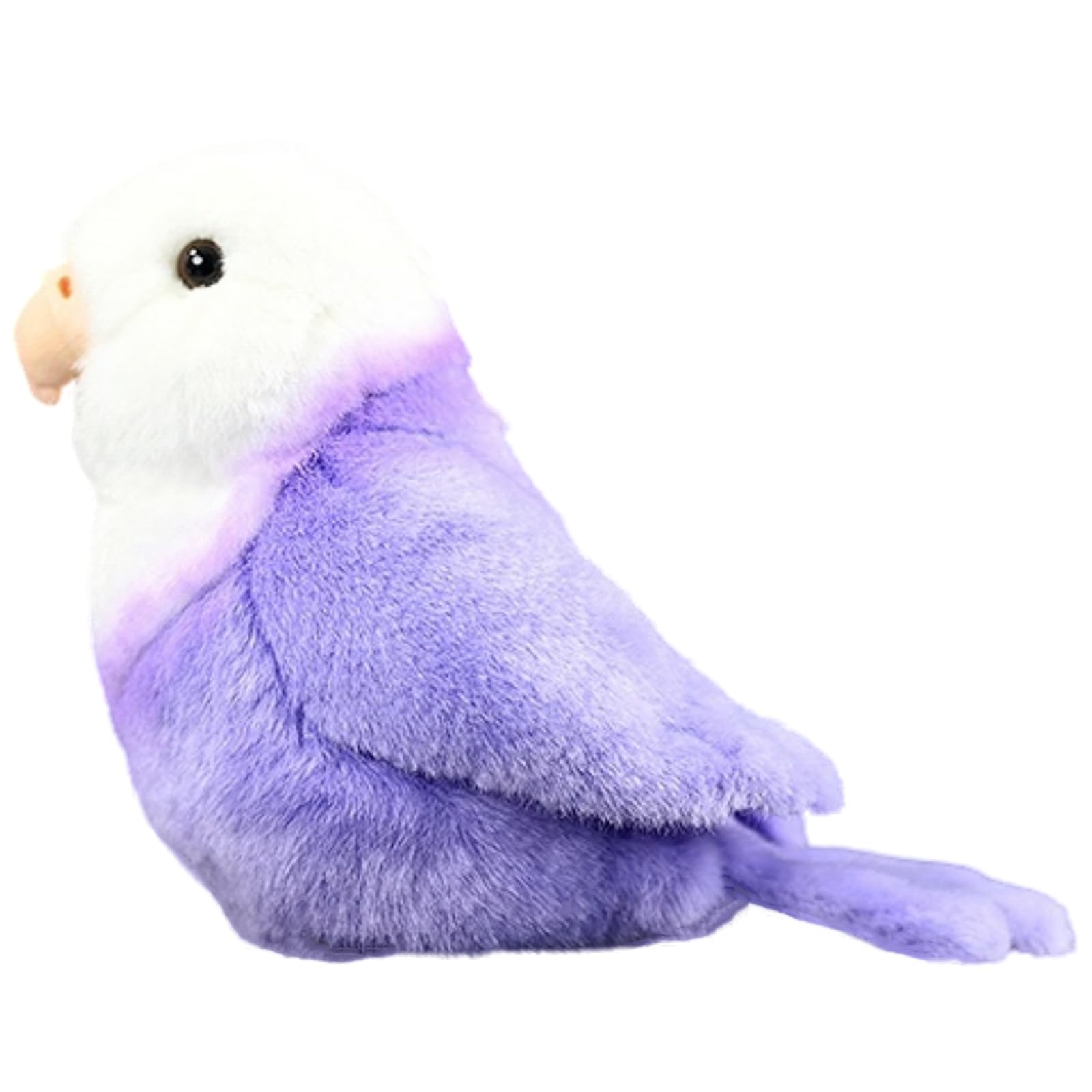 Amazon.co.jp: リアルなオウムのぬいぐるみ - 5.5インチのかわいい紫色