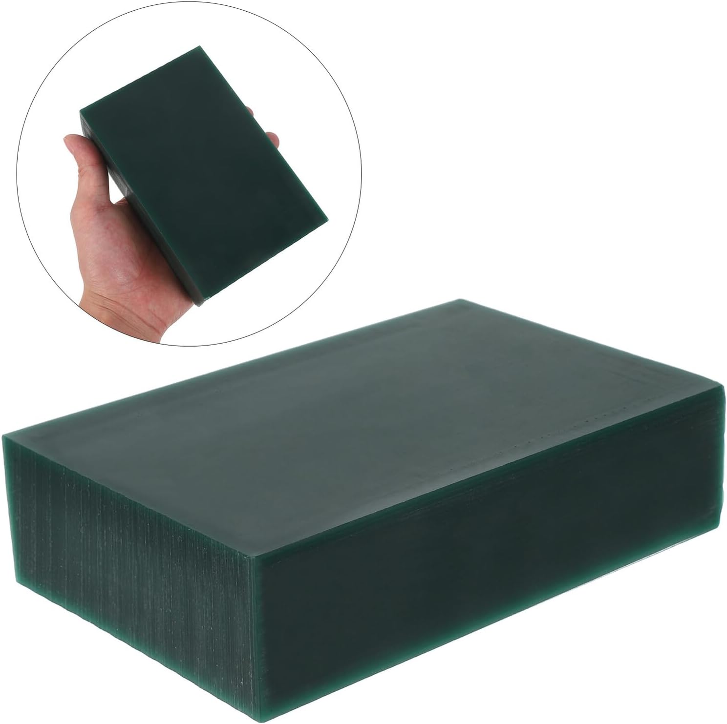 Anneome Jewelry Casting Wax Block Green Rectangle Wax Sheet for Carving and Molding Jewelry Models Supplies