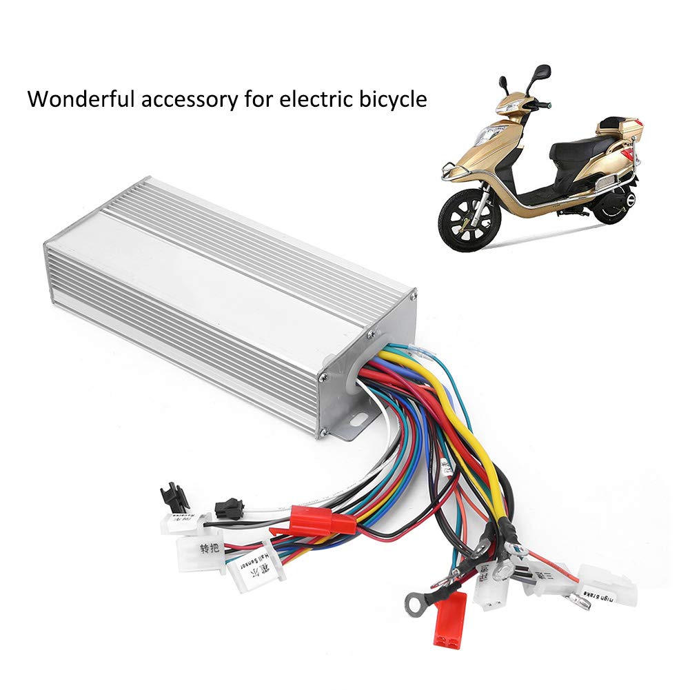 Controller Motore Brushless 36V 48V, Accessorio Leggero e Compatto per Bicicletta Elettrica per Appassionati di Bici Elettriche, Limite di Corrente 80A, 553g