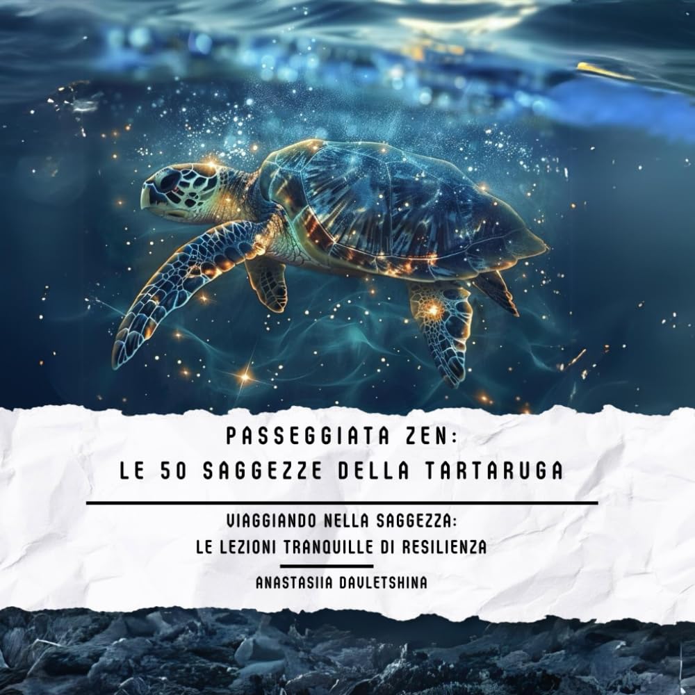 Passeggiata Zen: Le 50 Saggezze della tartaruga: Viaggiando nella Saggezza: Le Lezioni Tranquille di Resilienza