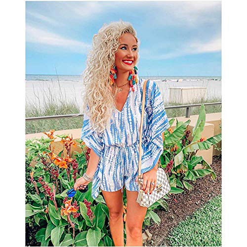 Colorful Tassel Earrings For Women Boho Beaded Statement Earrings For Women Summer Beach Jewelry For Vocation #TOP4