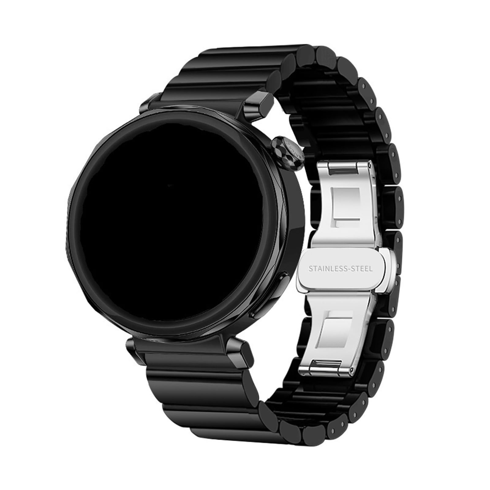 18 mm Keramikarmband for Huawei Watch GT5 Pro 42 mm/GT5 41 mm, Damen-Ersatzarmband, Edelstahl-Schnalle