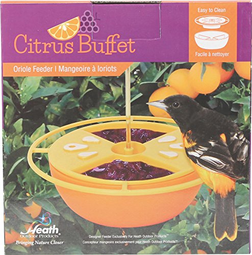 Heath Outdoor Products CF-131 Citrus Buffet Oriole Feeder thumb #3