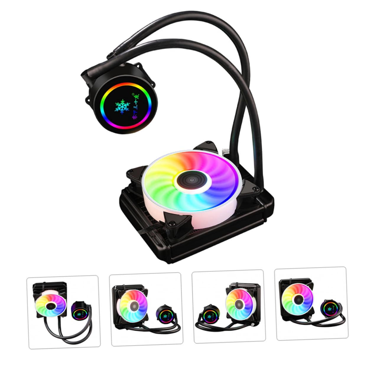 Radiatore Cpu Leggero E Compatto Accessorio Per Computer Raffreddamento Pc Ventola