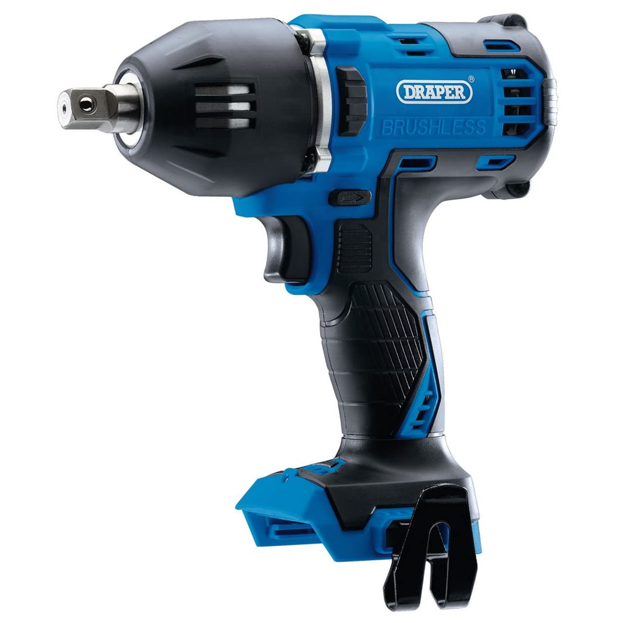 Draper D20 20V Brushless 1/2" Mid-Torque Impact Wrench (400Nm) - Bare 99250
