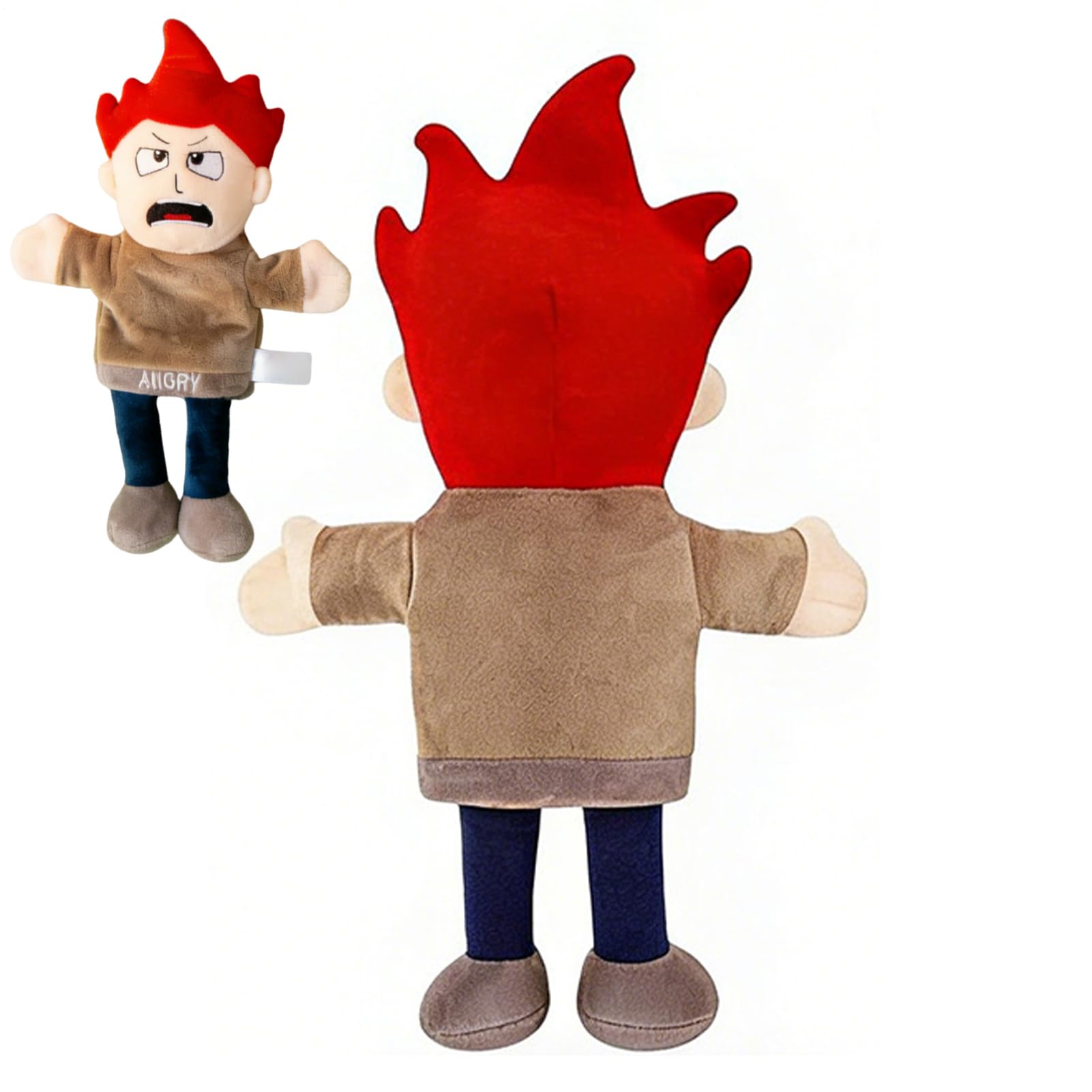 Hand Puppets for Adults - Soft Emotional Interactive Relief | Cute Emotion Puppets Plush Toys - for Boys Girls Children Home School Classroom Travel Role Play Birthday