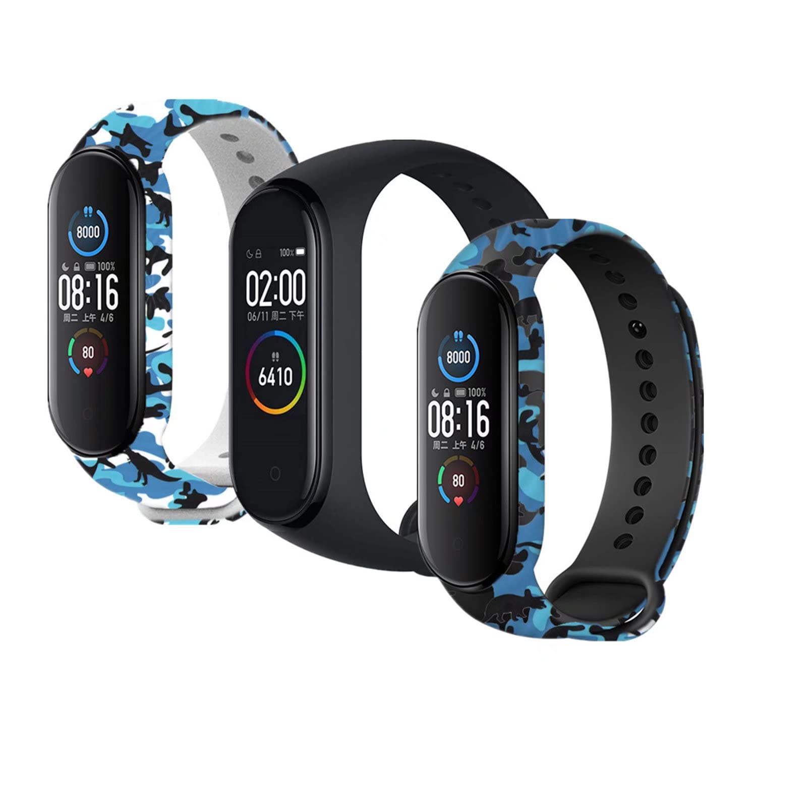 Bracelet Compatible Avec Xiaomi Redmi Watch 2 Lite, Nylon Souple Réglable Bracelet Remplacement Élastique Femmes Hommes,Arc-en-ciel - Téléphonie