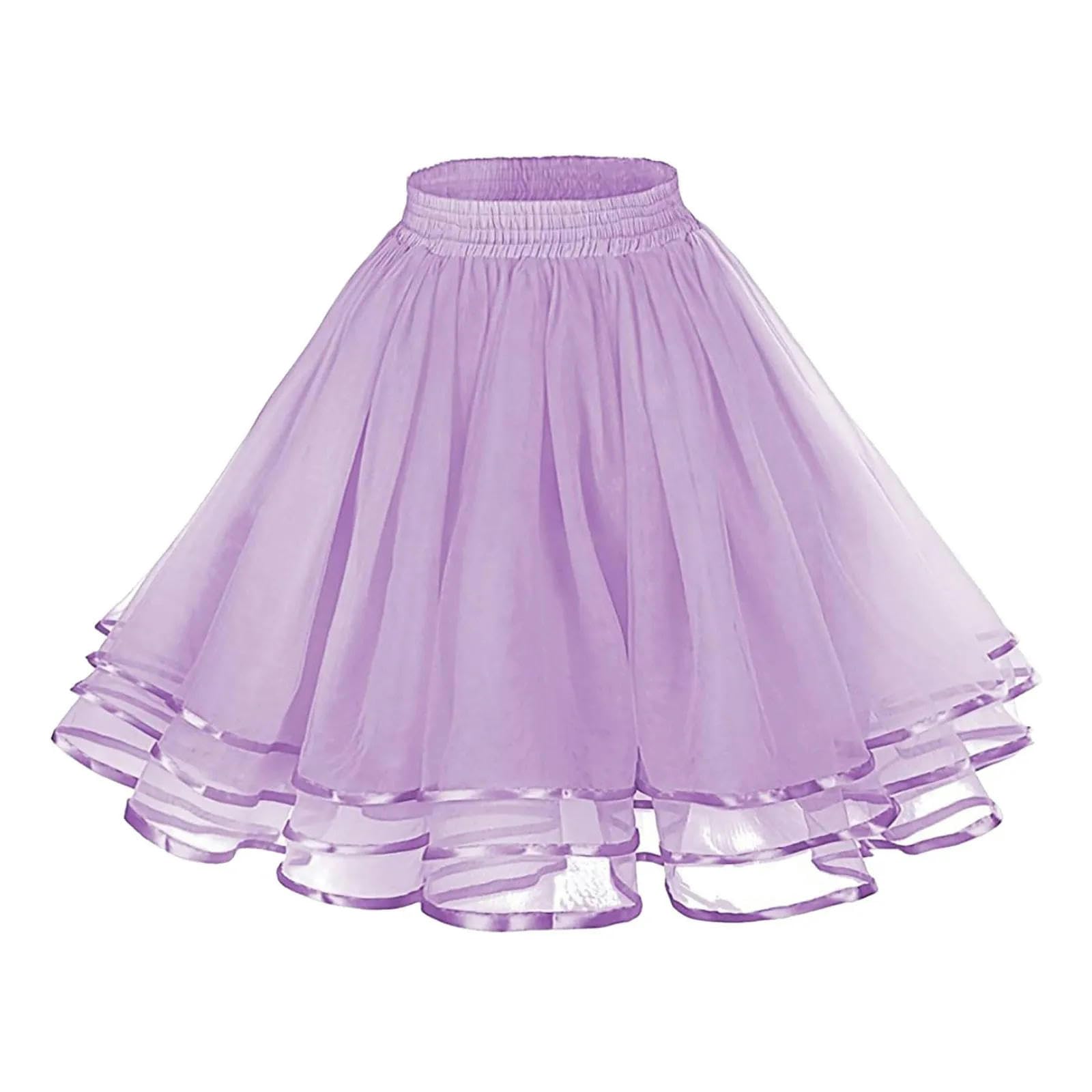 Gonna Mini Gonne Casual A Vita Elastica da Donna con Gonna Corta Gonfia per Donne Gonne per Donne