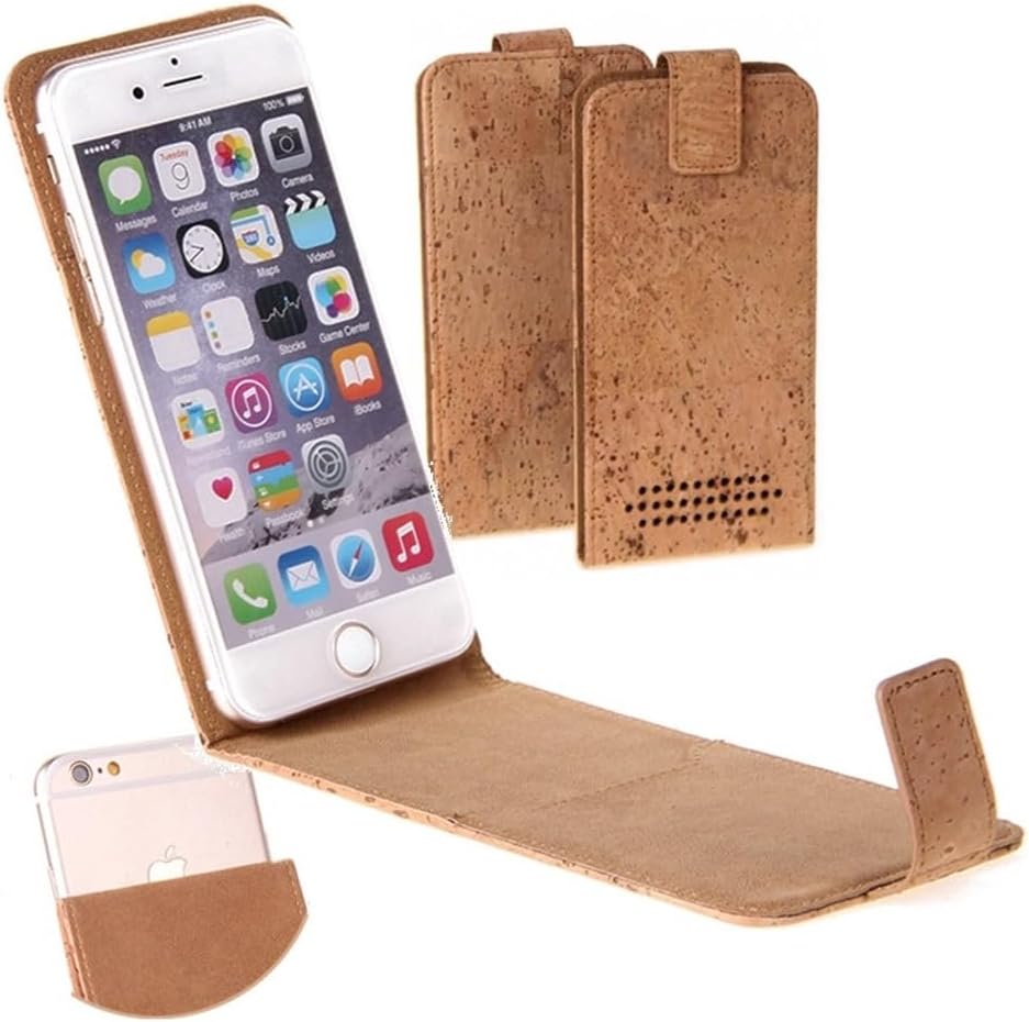 Protective Case For Blackberry Z30 Cork Case Flip Style Cover Compatible With Blackberry Z30, Protective Flipcover Shell 1x brown