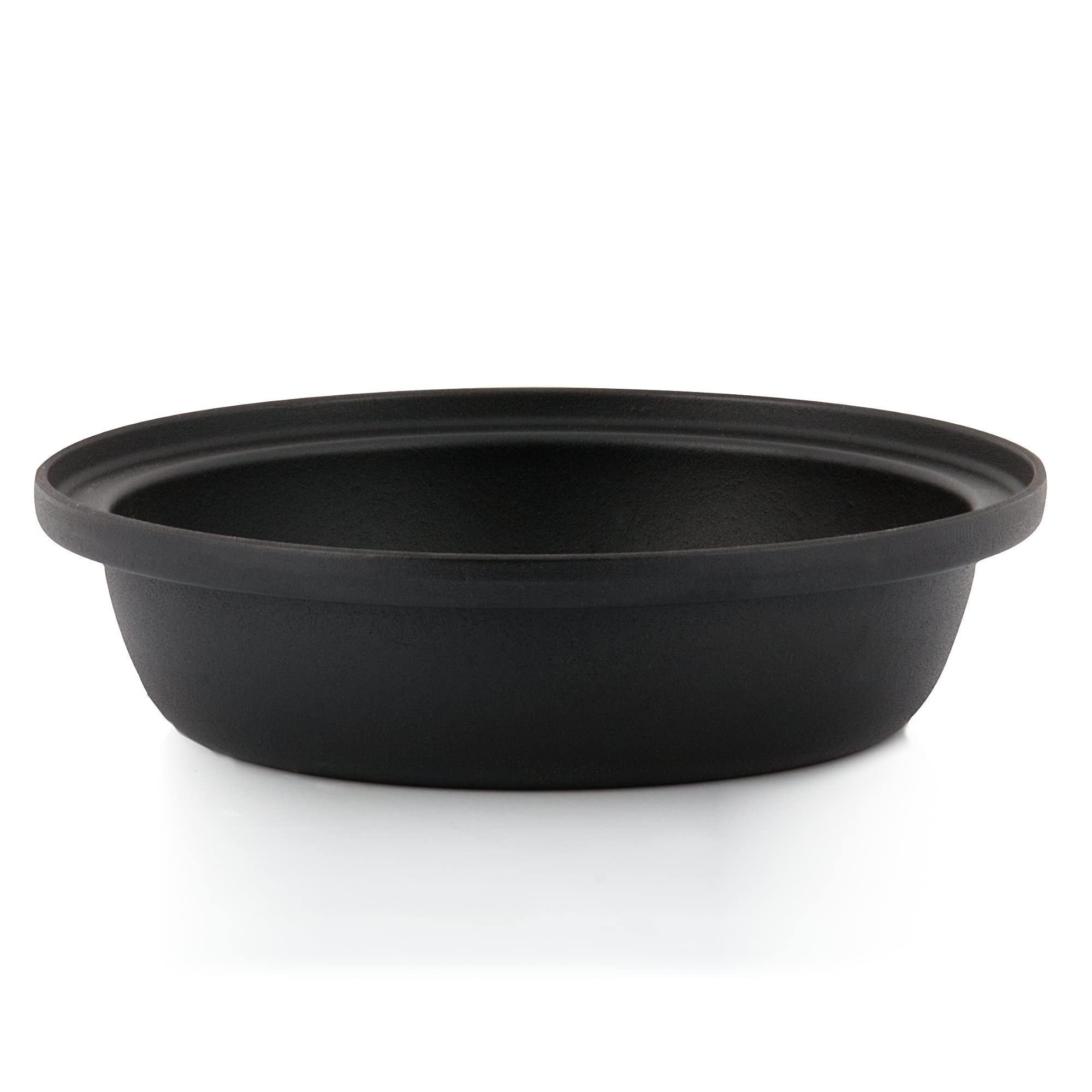 Mahlzeit gusseiserne Tagine | Ø 25 cm | emailliert | Tajine-Topf mit Deckel aus glasierter Keramik für Backofen, Elektroherd, Gasherd, Induktion | Tajine für marokkanische Küche und vieles mehr