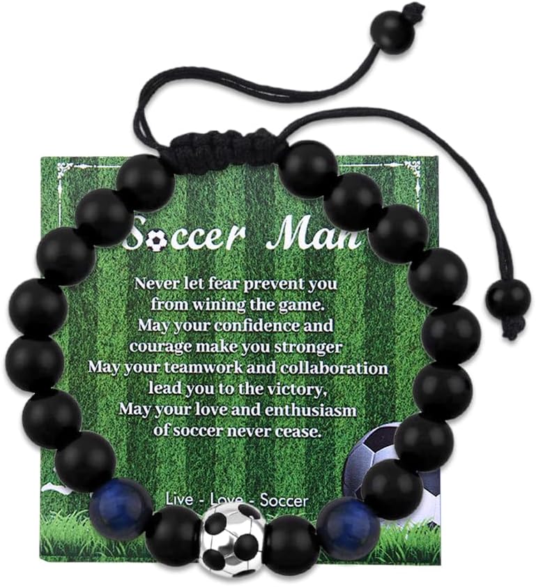 YangQian Soccer Baseball Basketball Players Bracelet Gifts Sport Lover Gift Son Coach Team Inspirational Birthday Christams Gift Ideas