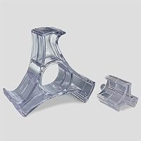 Vista 7 de Acrimet Dispensador de cinta de escritorio premium, plástico, base antideslizante (resistente) (color verde sólido)