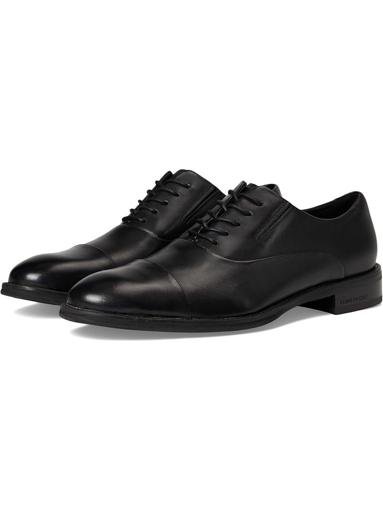 Black Kenneth Cole Tully Cap Toe Oxford