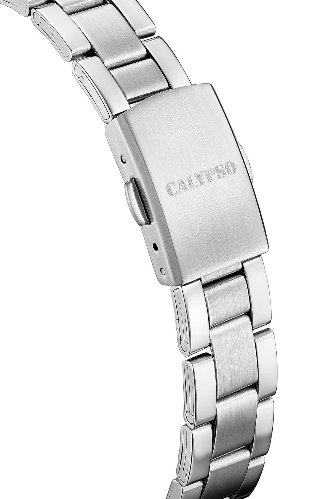 Calypso Orologio Donna Analogico in Acciaio Inossidabile 316l Argentato | Movimento al Quarzo, Vetro Minerale ad Alta Resistenza, Impermeabile 5 ATM, Calendario K5861/2, Basic
