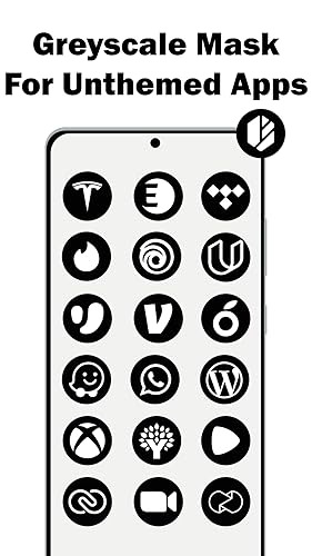 Pixel 12 Black - Icon Pack