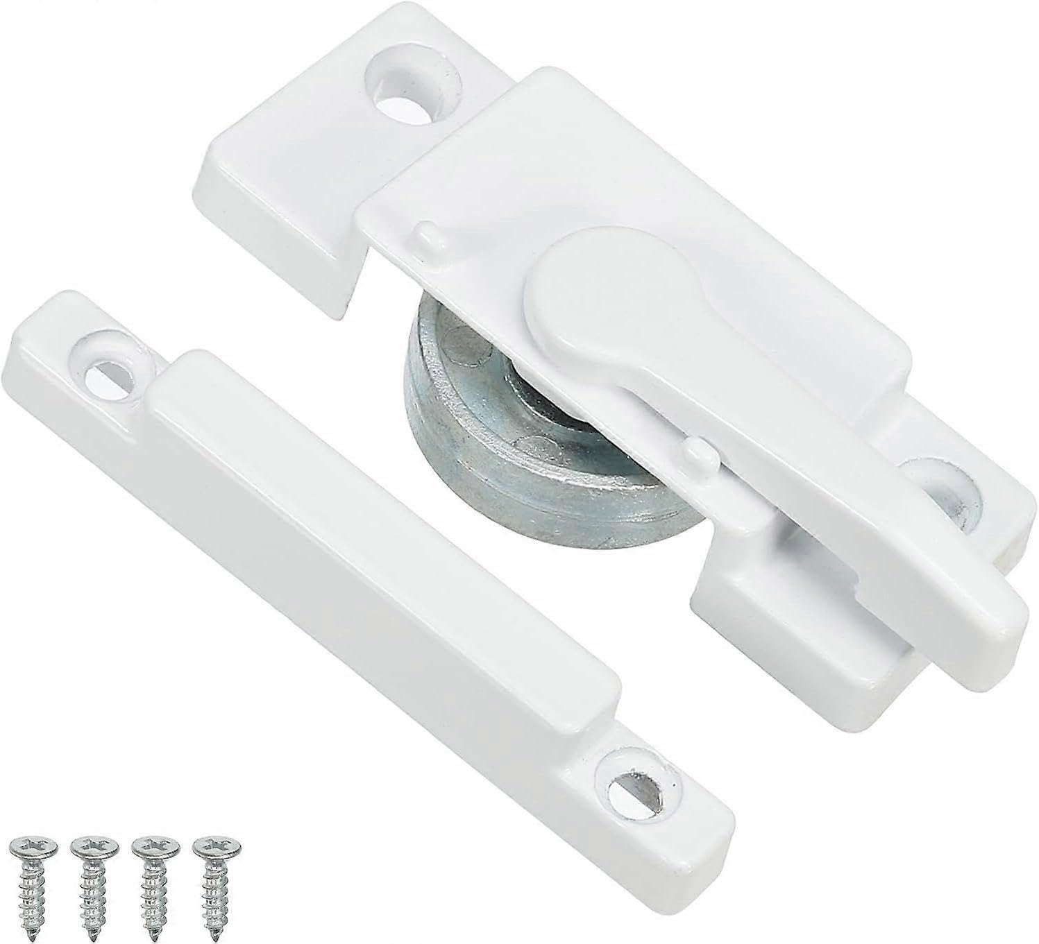 Joyhappst Image Color Window Sash Locks, Zinc Alloy Cam Action Window Locks With Keeper Diecast Window