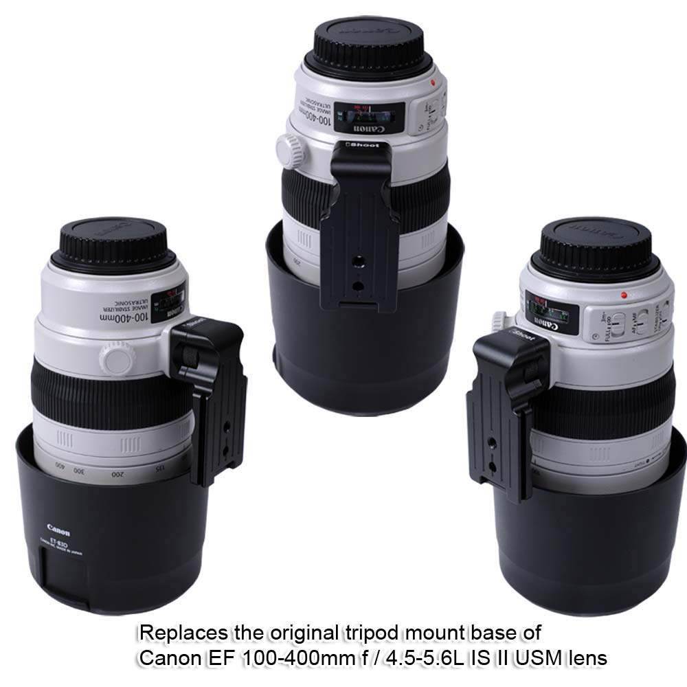 Canon キャノン リング式 三脚座 AⅡ（W） TRIPOD MOUNT Amazon | 金属製三脚マウントリング、iShoot AII (W) レンズ