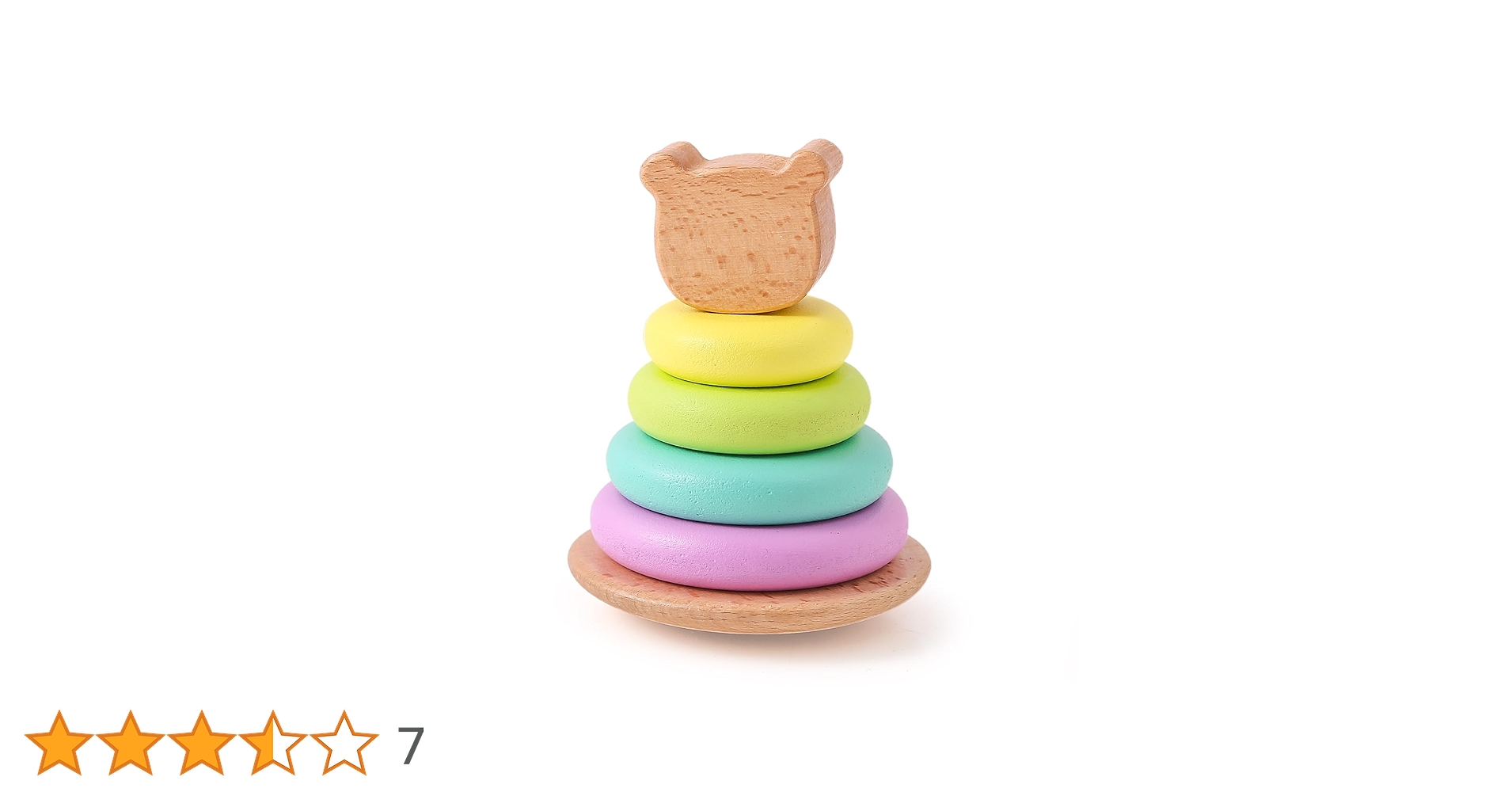 Amazon | Etucdose モンテッソーリ 棒通し 知育玩具 木製 0歳