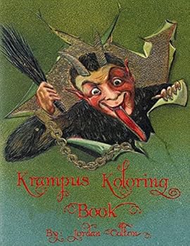 Paperback Krampus "Koloring" (Coloring) Book