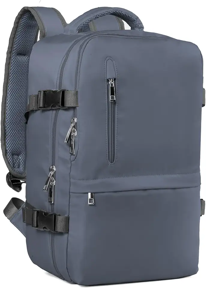Hayayu für Ryanair Handgepäck 40x20x25 Klein Handgepäck Rucksack Flugzeug Reiserucksack mit Laptopfach Diebstahlsicherer Tasche für Weekender Kurze Tirp