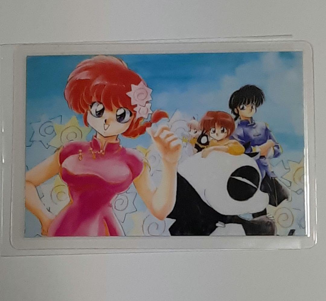 らんま1/2 ラミネートカード まとめ売り B らんま1/2 乱馬 アニメ ラミネートカード プラカード レトロ 3枚