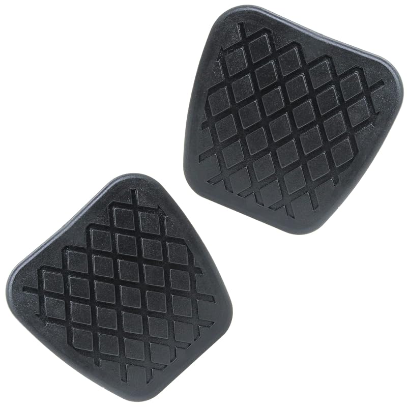 Kit com 2 Capas de Pedal de Freio e Embreagem em PVC amavoler para Acura e Honda Lc316