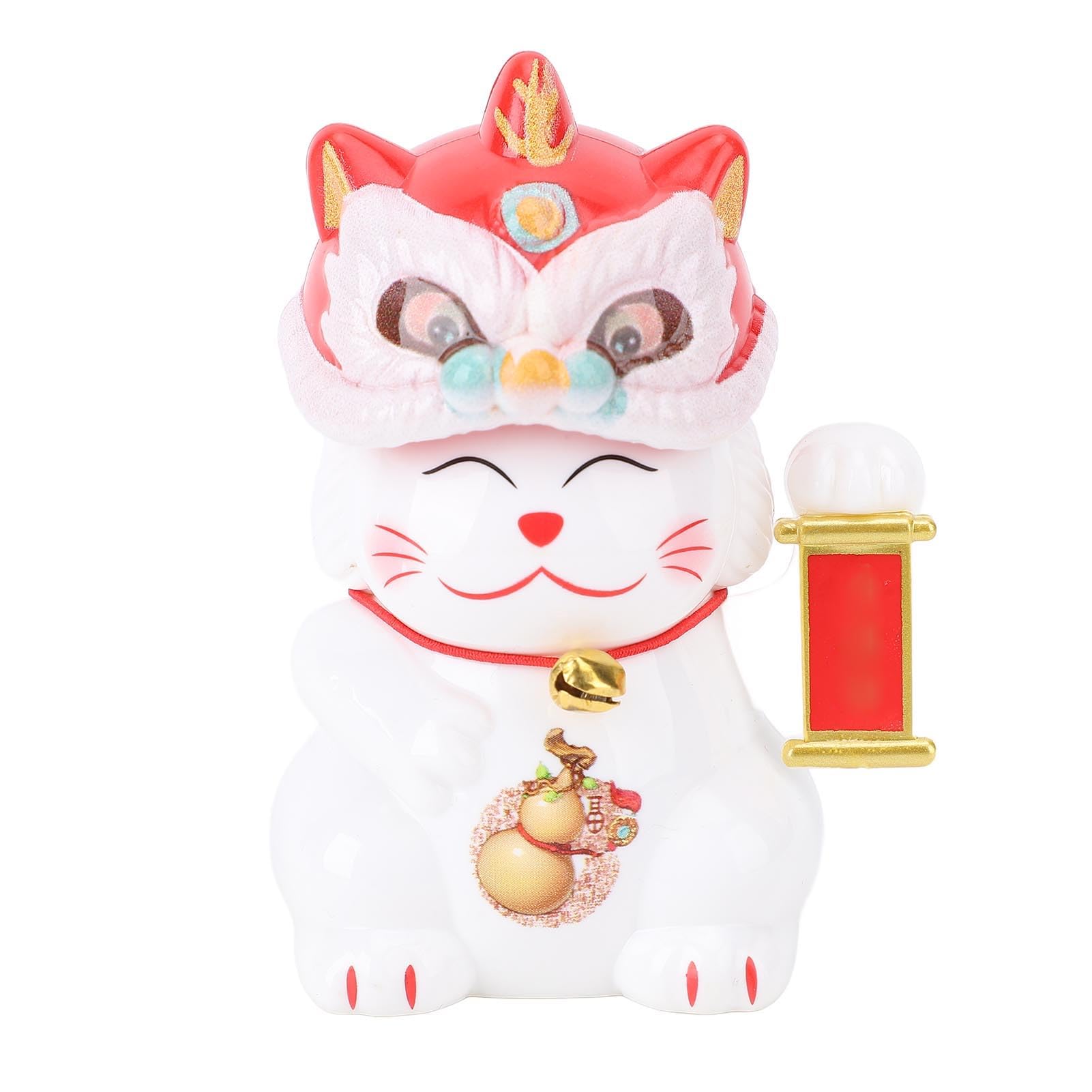 Chat porte-bonheur solaire Tyenaza pour égayer votre bureau de caisse