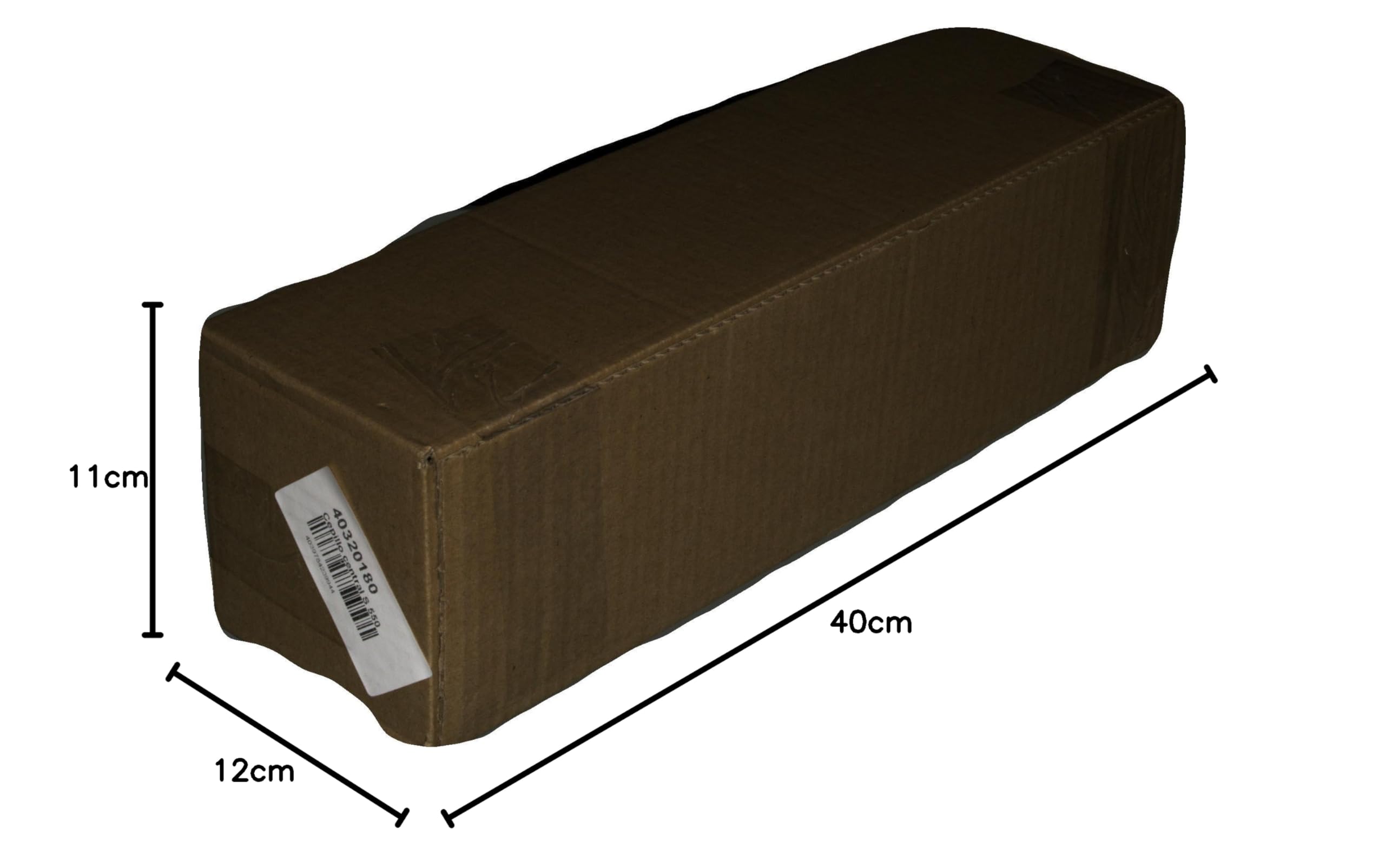 Kärcher Brosse centrale S 550 - Noir - Plastique - Surfaces larges, zones difficiles d'accès - 40 x 12 x 11 cm