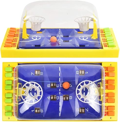 Miniatura 6 de Dan&Dre Juego de mesa de baloncesto con dedos Juego de mesa de escritorio para cancha de baloncesto, juguetes de tiro, juguete interactivo para
