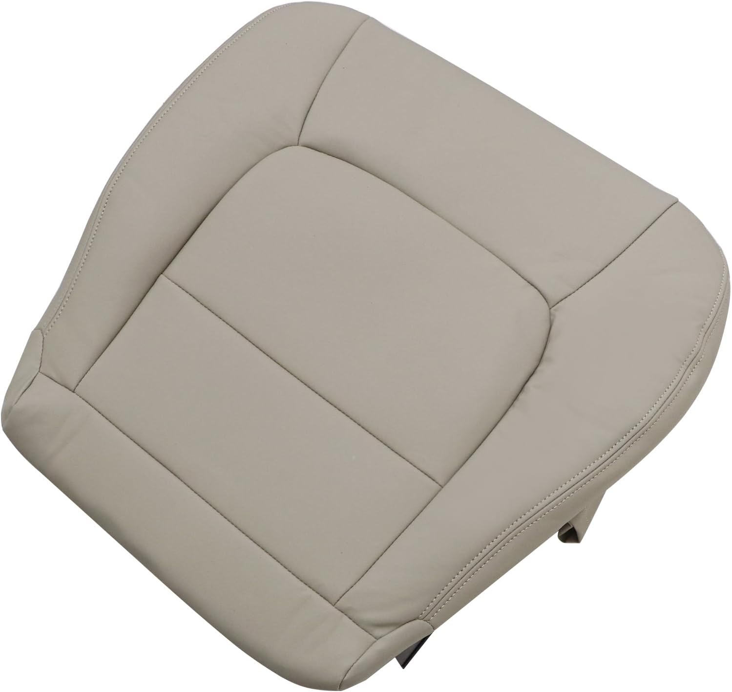 Priprilod Tan Leather Driver Side Bottom and Top Lean Back Replacement Seat Cover Compatible with Lexus LX470 1998 1999 2000 2001 2002 2003 2004 2005 2006 2007