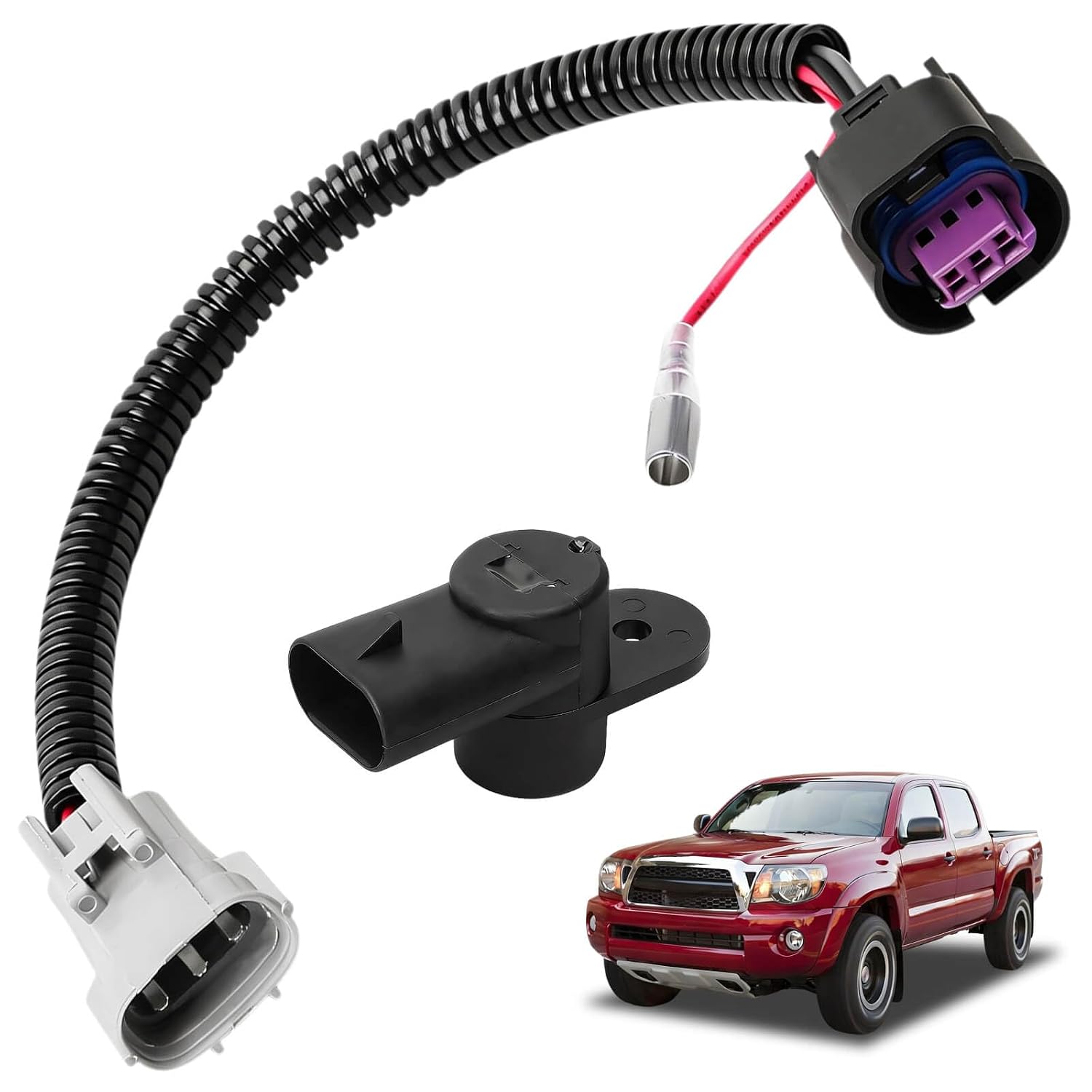 RAMATA 88346-04010 AC A/C Compressor Sensor Compatible with 2005 2006 2007 2008 2009 2010 2011 2012 2013 2014 2015 Toyota Tacoma 2.7L 4.0L Air Conditioning Compressor Sensor # FH677-SSR 88688-04250