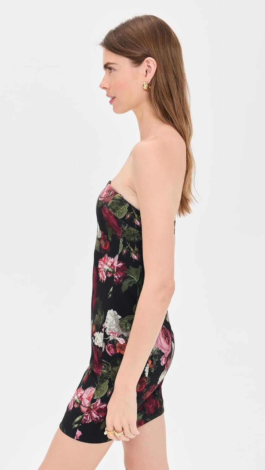 alice + olivia Women's Kelly Square Bust Mini Dress - Image 4