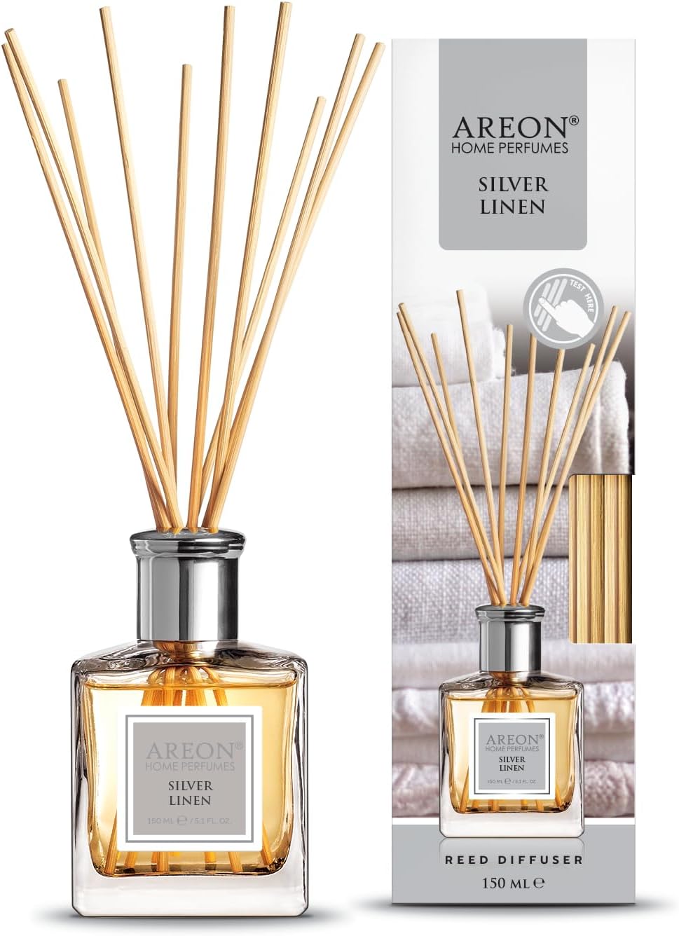 Areon Silver Linen 150 ML Home Perfume Sticks