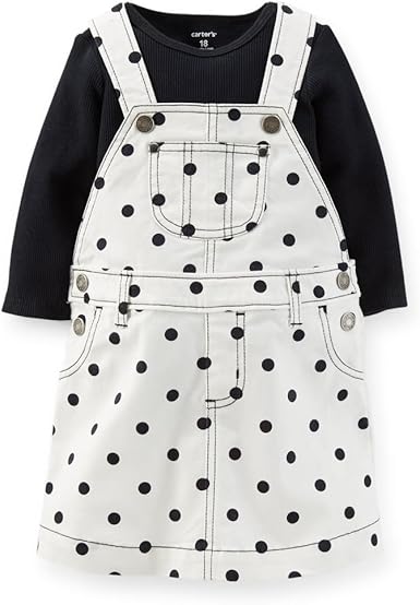 white polka dot jumper
