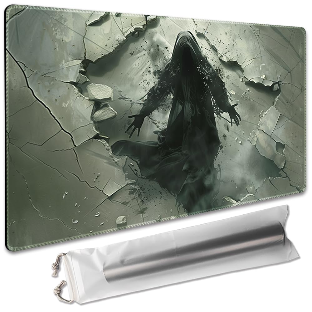 MTG Playmat with Zones Unofficial, Original Design Board Games Play mat 24x14 Inchnon Free Storage Bag - 2511271 (1118124, no Zone) — image 1