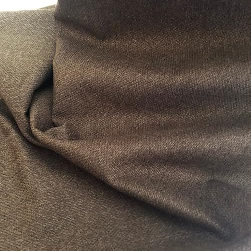 Recliner Chair Headrest Cover For Furniture, Hubba Brown Upholstery Fabric, Size 14"X30", Protective Pad Home Accessory Gift Idea #TOP3