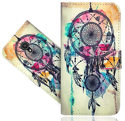 Alcatel 1X Evolve/Alcatel TCL LX/Alcatel IdealXtra Case, FoneExpert Beautiful Printed Pattern Leather Kickstand Flip Wallet Bag Case Cover for Alcatel 1X Evolve