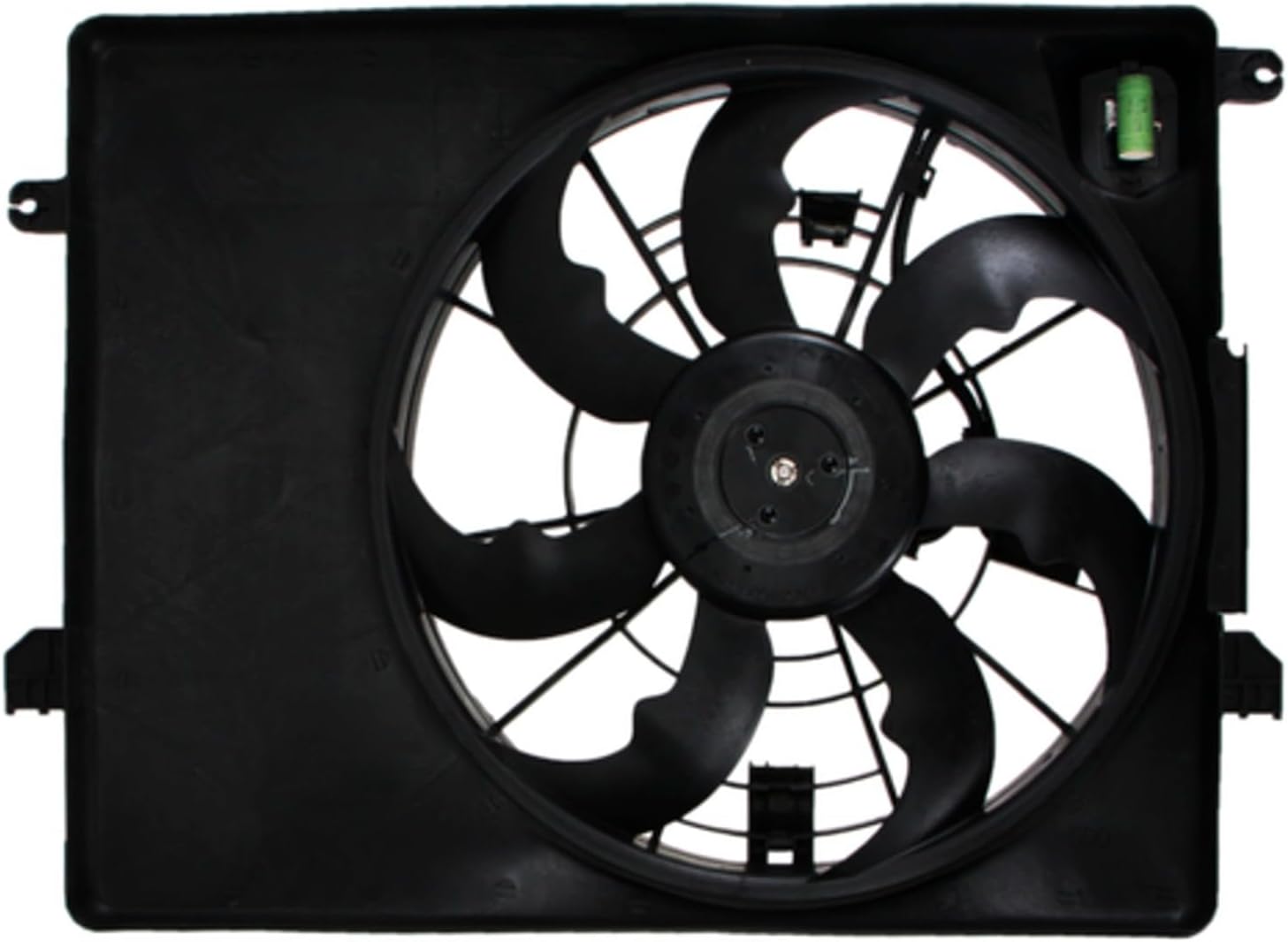 Replacement Engine Cooling Fan Assembly for 2015 Hyundai, Kia Sportage, Tucson (2.4L 4 Cylinder)