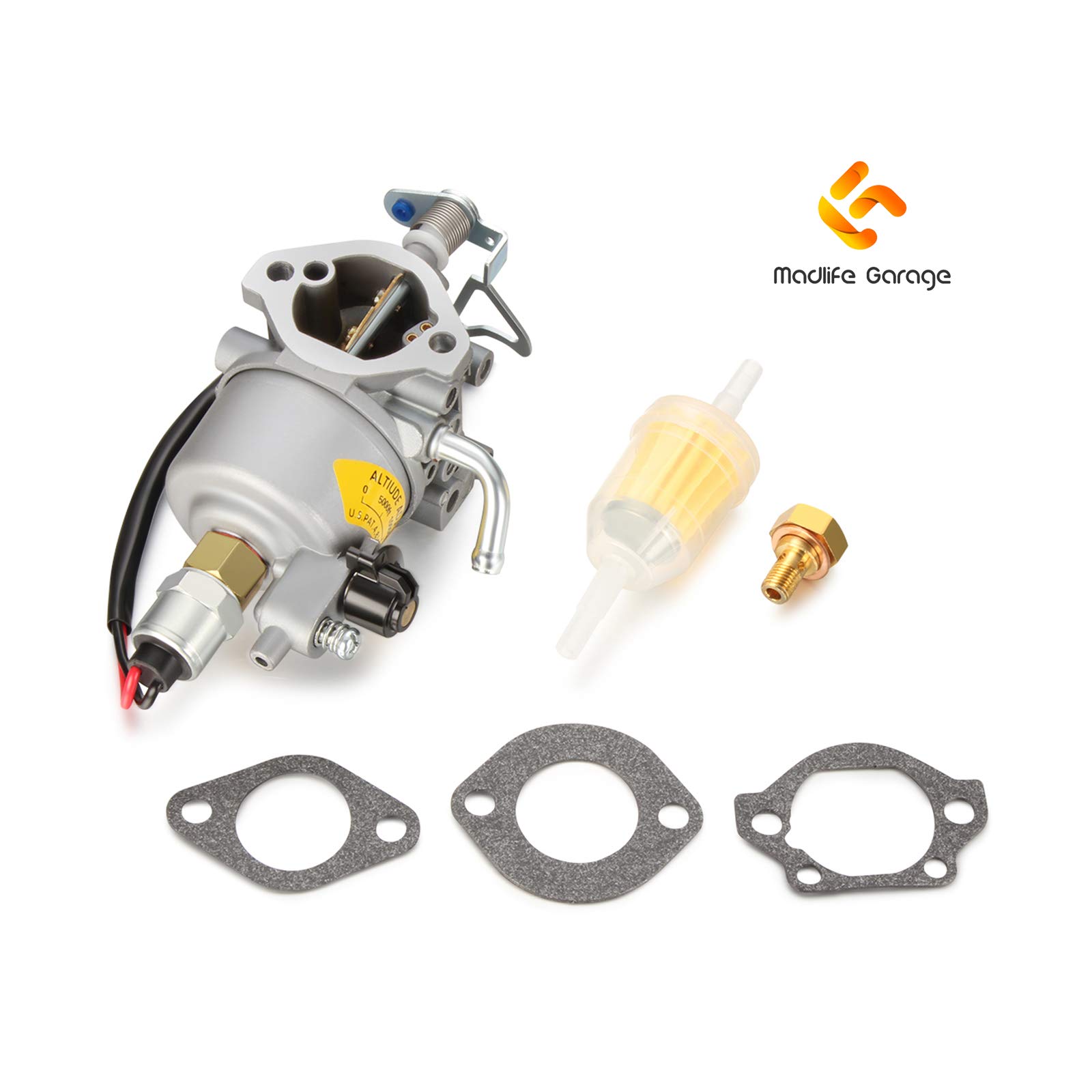 G MADLIFE GARAGECarburetor for Onan Cummins A041D736 Microquiet 4000-Watt 4KYFA26100 4KYFA26100P 4KYFA26100K Generators