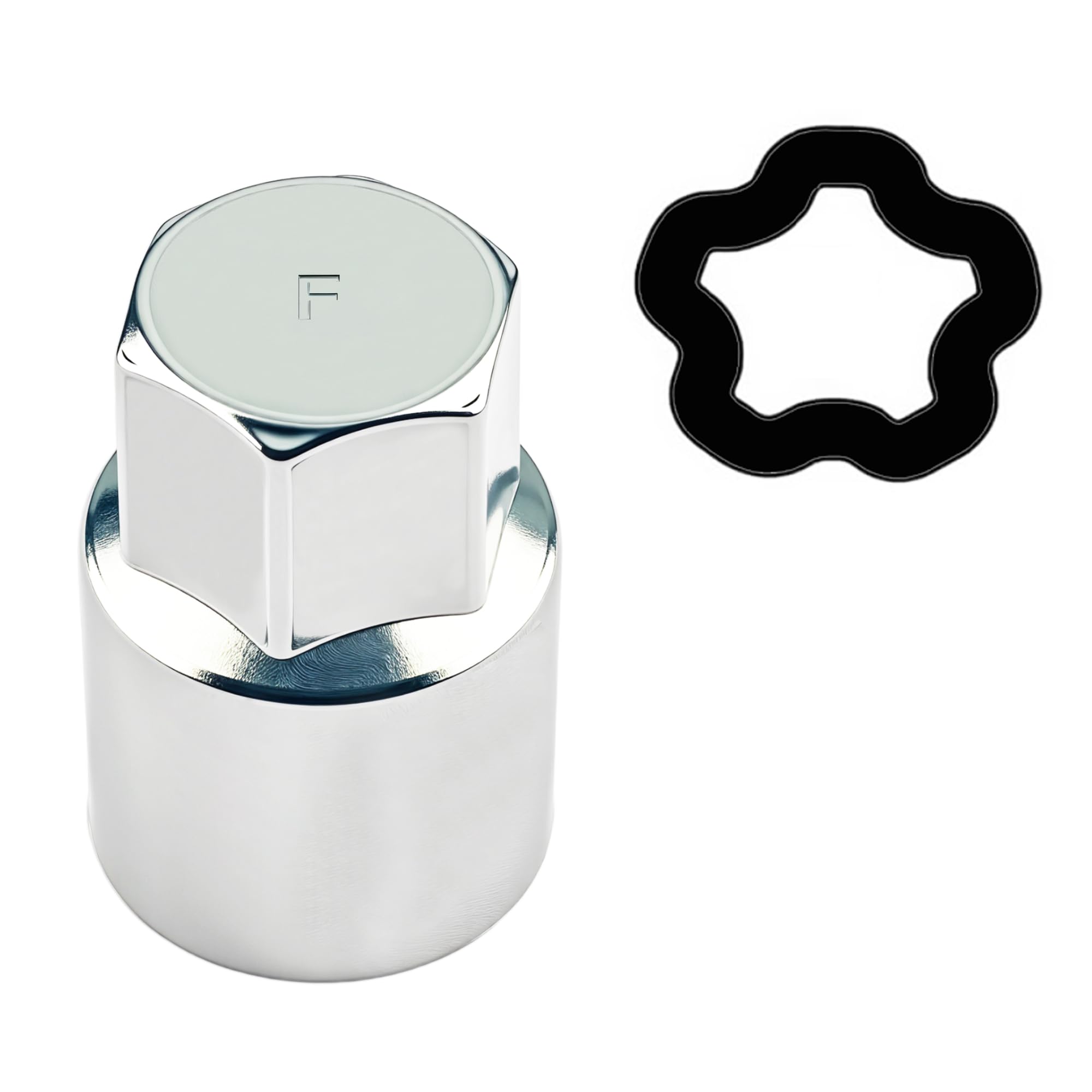 Clé de verrouillage de roue #F pour ouvrir boulon coincé Toyota Tacoma Lexus