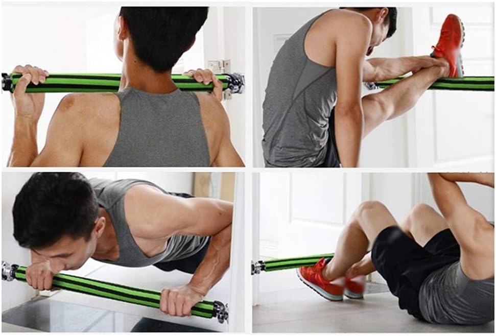 HUAHUA Anti-Loose Device - no Screw Pull-up Rod -60-130 cm - Door Frame Wall Horizontal bar Strength Training