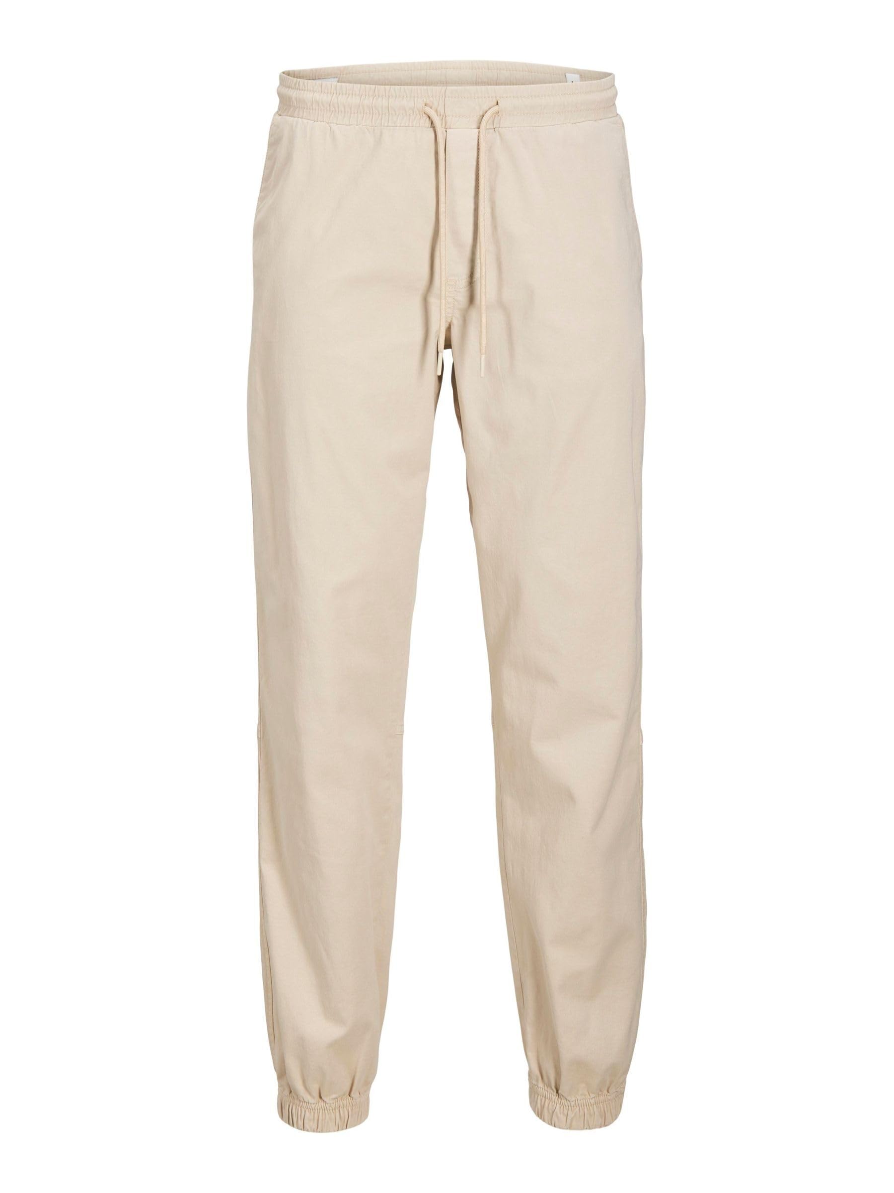 JACK & JONES Jpstkane Troy Cuffed Jogger Noos, Moonbeam, XS