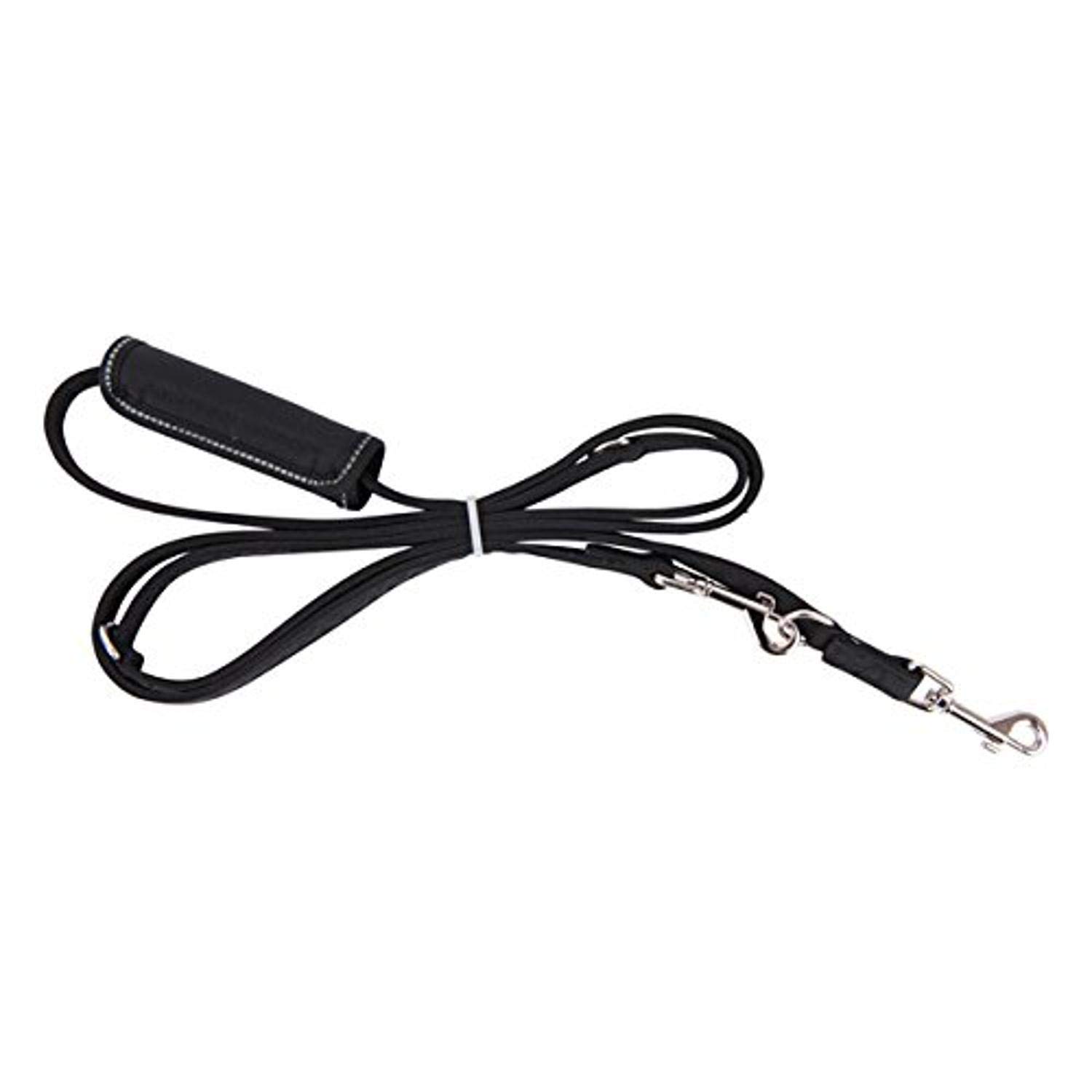Laisse Trek Puppia noire taille M pour chien actif adepte de randonnée