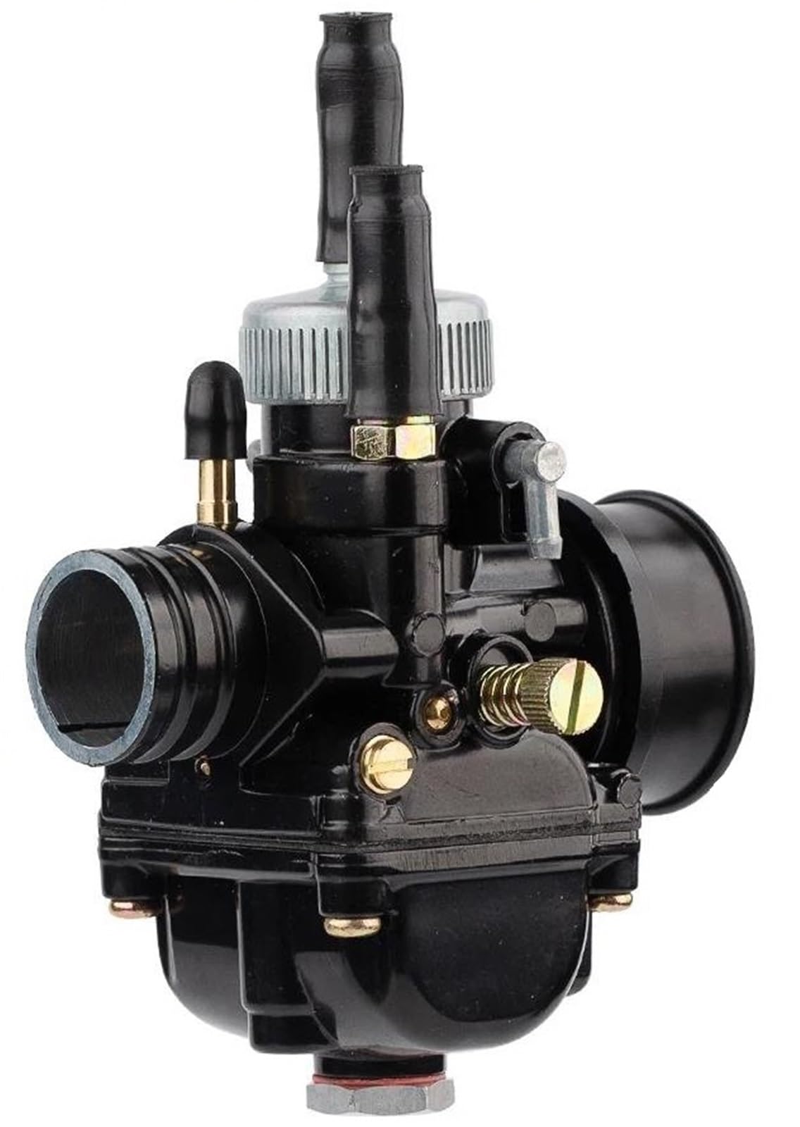 Carburatore Carburatore Per Dellorto PHBG Black Edition 17 19 21 Mm Per Piaggio 2 Tempi 50cc-100cc Ciclomotore Scooter PYPFQUMQGR(21mm)