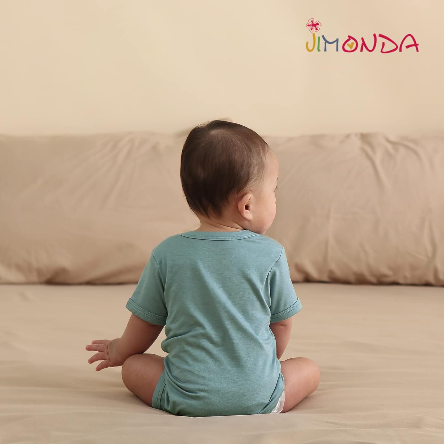 Jimonda Baby Bodysuits Rayon from Bamboo Short Sleeve Baby Boys Girls Rompers Soft Outfits Newborn Clothes - Image 9