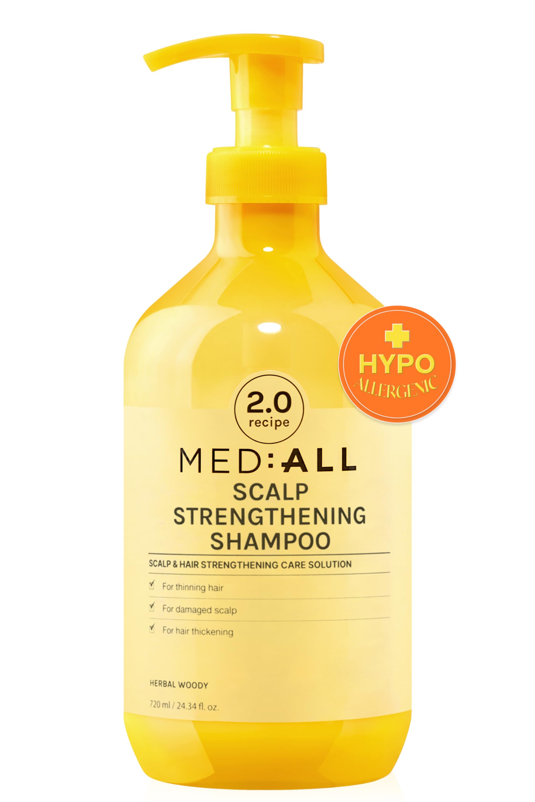Amazon.com : MED:-ALL MEDIALL Scalp Strengthening Shampoo (720ml
